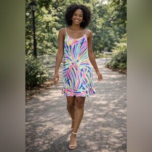 Lilly Pulitzer Pastel Abstract Dress